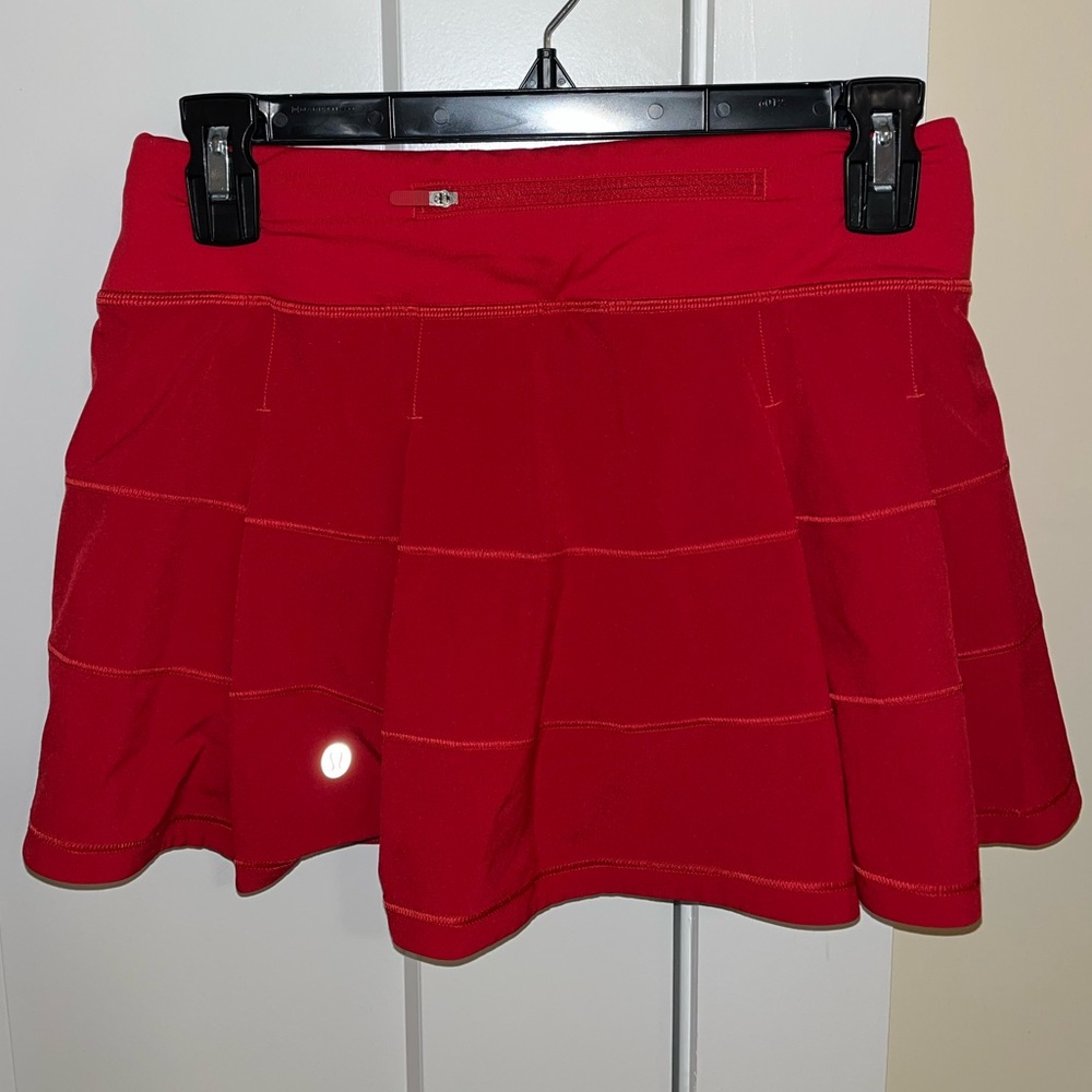 lululemon athletica Red Skirt